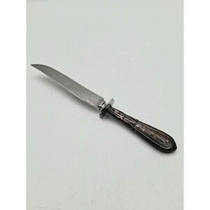 Rare Carving Knife by Frank Whiting Sterling Silver and Stainless Steel
